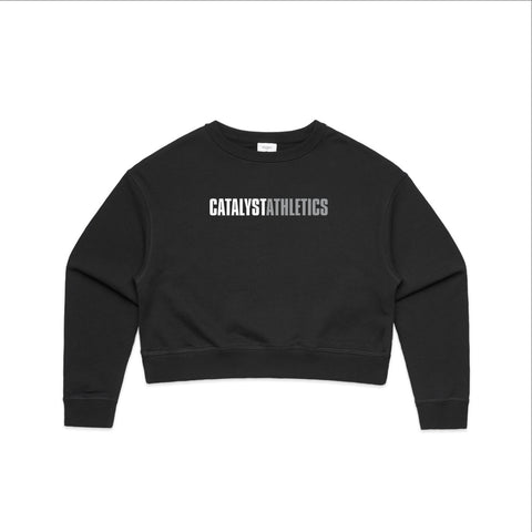 Catalyst Classic Logo Cropped Crew Sweatshirt