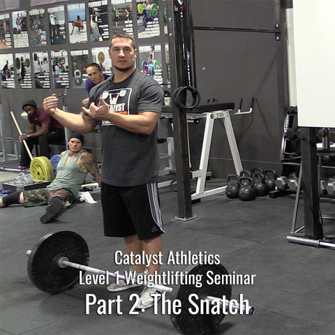 Level 1 Weightlifting Seminar Part 2: The Snatch